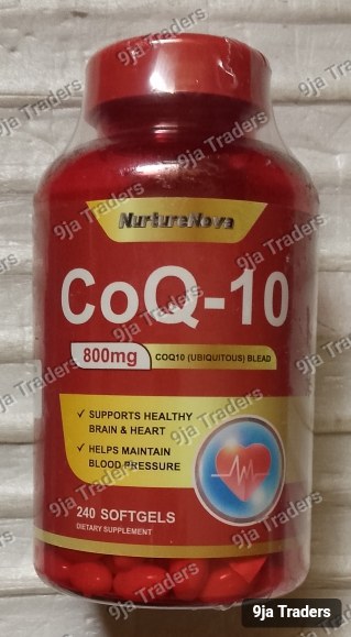 Nuturenova CoQ10 Softgel for Brain, Heart and Vitality